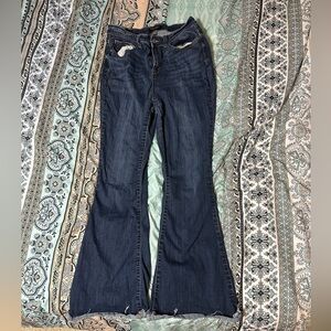 Dark wash Judy Blue Flares